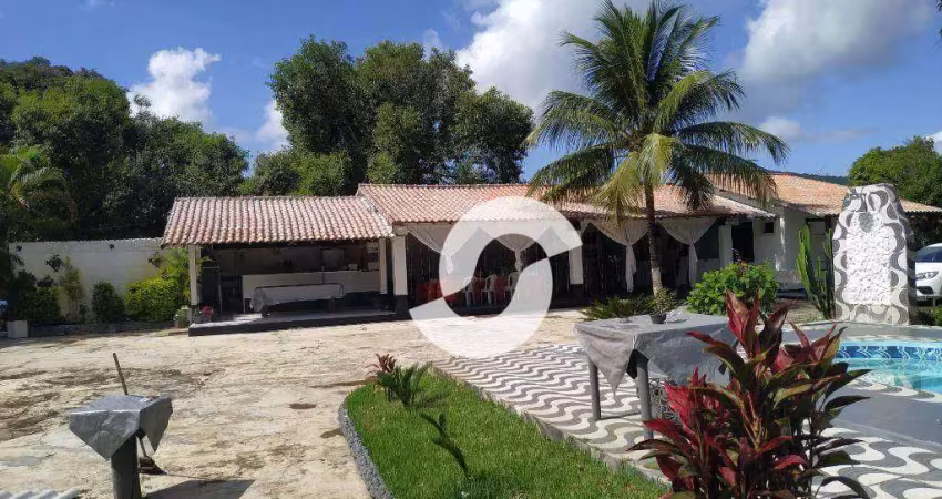 Sítio à venda, 5400 m² por r$ 890.000,00 - caxito - maricá/rj