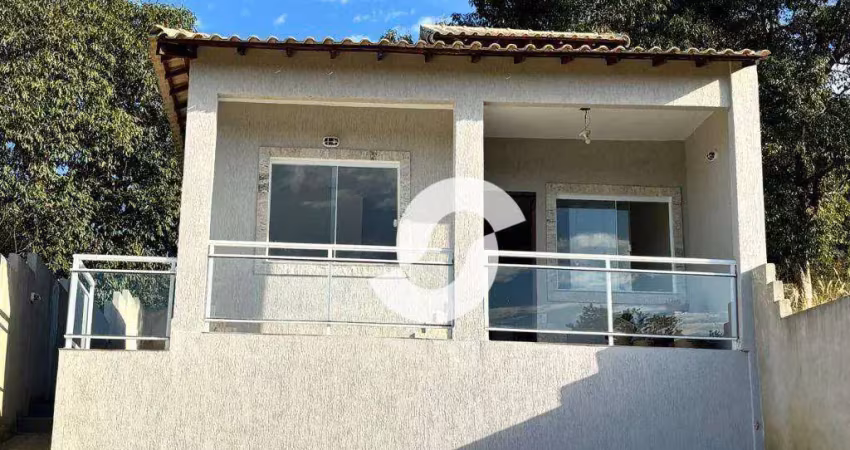 Casa com 2 dormitórios à venda, 82 m² por r$ 320.000,00 - bambuí - maricá/rj