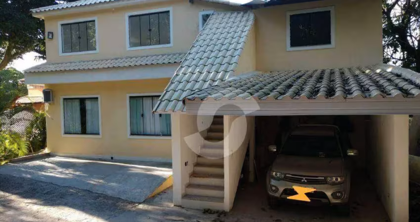 Casa com 4 dormitórios à venda, 270 m² por r$ 1.250.000,00 - maceió - niterói/rj