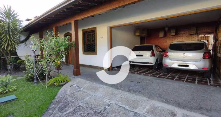 Casa com 4 dormitórios à venda, 360 m² por r$ 1.600.000,00 - são francisco - niterói/rj