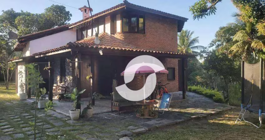 Chácara à venda, 1552 m² por r$ 800.000,00 - caxito pequeno - maricá/rj
