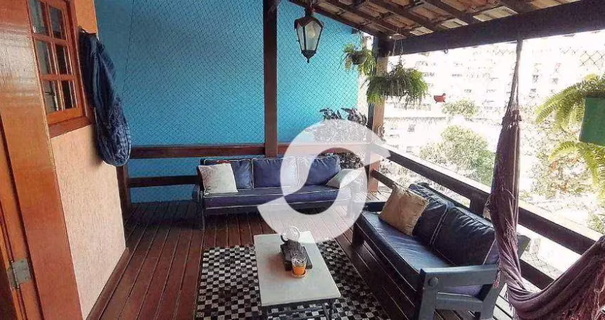 Casa com 3 dormitórios à venda, 380 m² por r$ 1.350.000,00 - santa rosa - niterói/rj