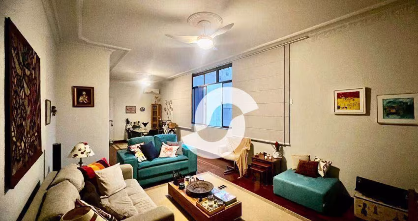 Apartamento com 3 dormitórios à venda, 120 m² por R$ 1.195.000,00 - Icaraí - Niterói/RJ