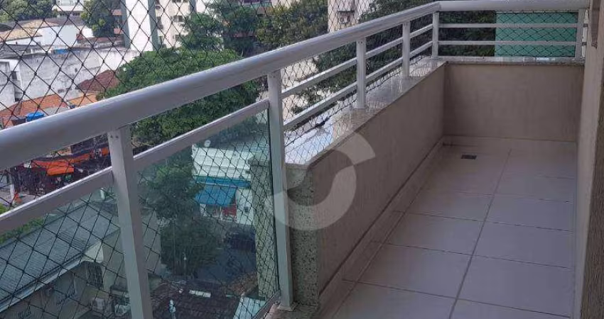 Apartamento com 2 dormitórios para alugar, 82 m² por R$ 4.744,24/mês - Icaraí - Niterói/RJ