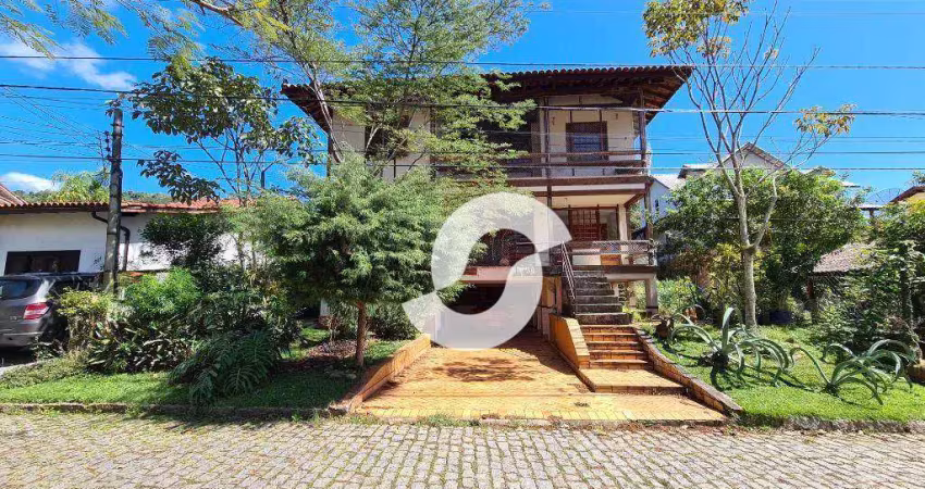 Casa com 4 dormitórios à venda, 420 m² por r$ 1.100.000,00 - piratininga - niterói/rj