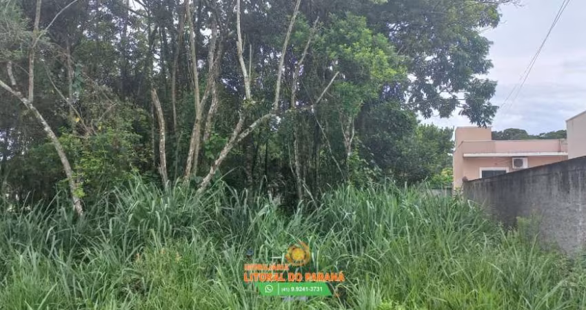 Terreno 414 mts² - 12 de frente e fundos por 34,50 de ambas as laterais - Ipanema - Pontal do Paraná