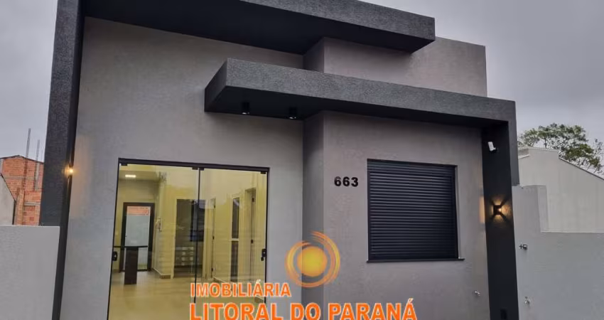 Casa Ótimo Padrão - 2 quartos 1 suíte -  Balneário Ipanema - Pontal do Paraná