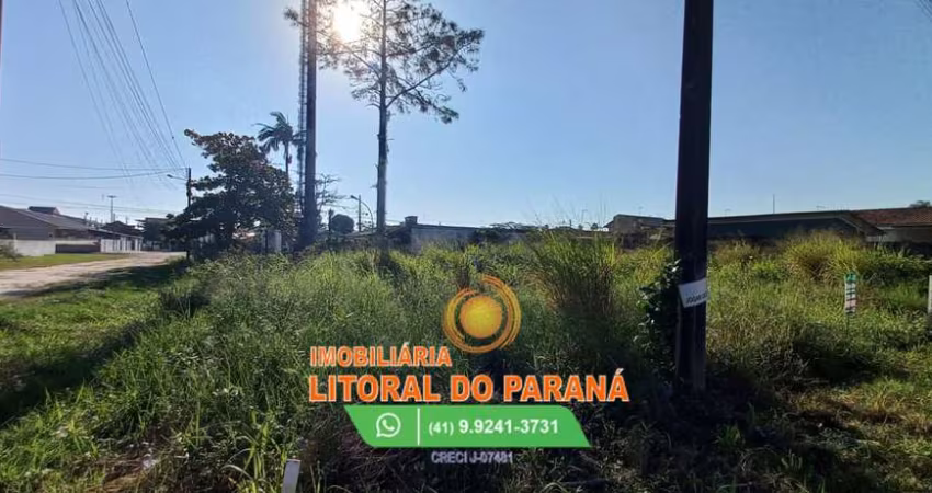 Terreno de esquina 13,30 x 27,50 - Balneário Santa Terezinha - Pontal do Paraná