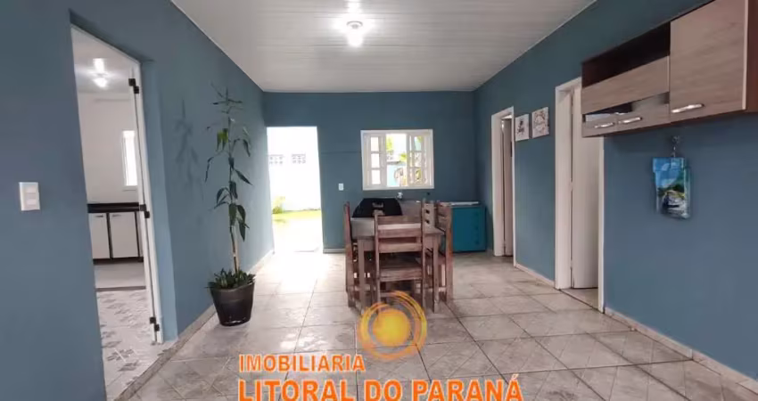 Casa alvenaria  - com terreno para construção -  balneário shangrila - pontal do paraná