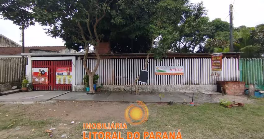 Casa com ponto comercial - 04 dormitórios sendo 01  suíte - balneário grajau - pontal do paraná