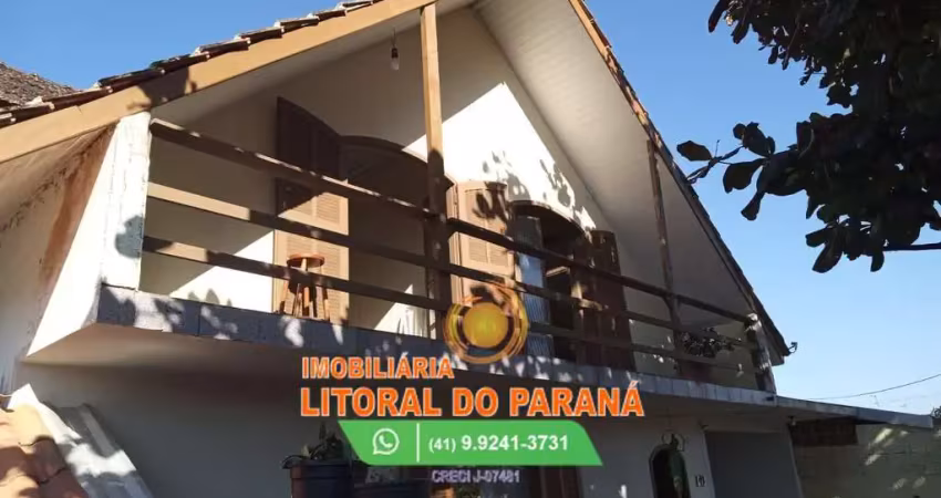 Casa sobrado- 3 dormitórios à venda baln. canoas - pontal do paraná/pr