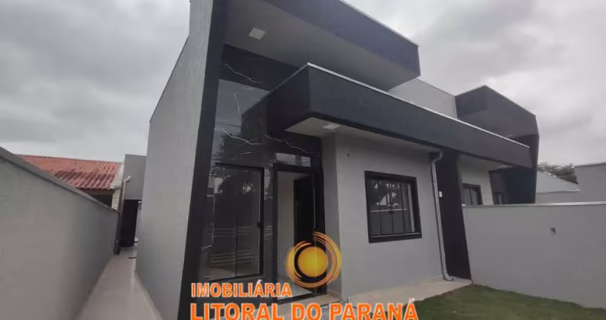 Casa 03 dormitórios - faixa mar - balneário canoas - pontal do paraná!