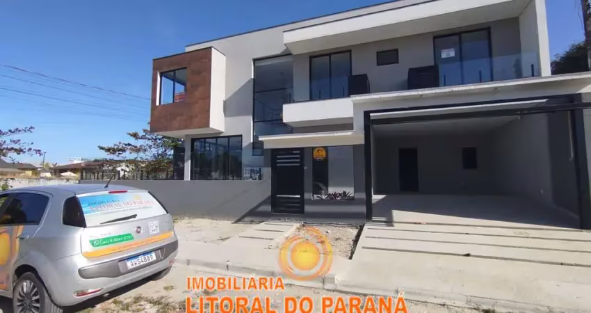 Sobrado alto padrão - 03suites - balneário leblon - pontal do paraná