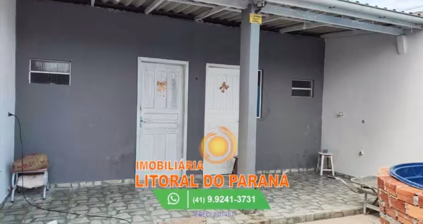 Aluga-se casa com dois dormitórios - praia de leste - pontal do paraná!!!