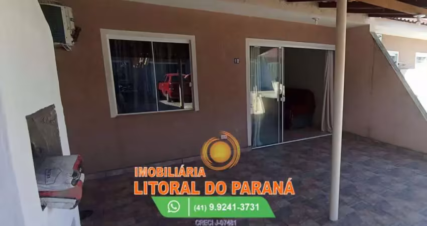Casa 02 dormitórios locação mensal balneário shangri-lá - pontal do paraná/pr
