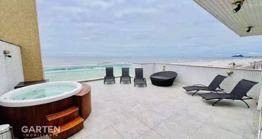 Cobertura com 4 dormitórios à venda, 210 m² por r$ 2.450.000,00 - praia grande - matinhos/pr