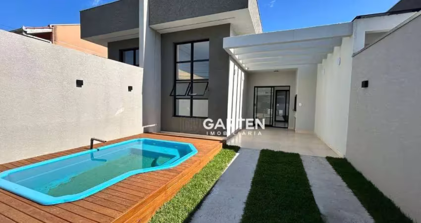 Casa com 3 dormitórios à venda, 75 m² por r$ 629.000,00 - balneário flamingo - matinhos/pr