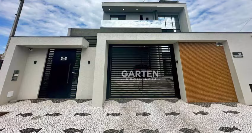 Sobrado com 3 dormitórios à venda, 196 m² por r$ 4.990.000,00 - balneário flamingo - matinhos/pr