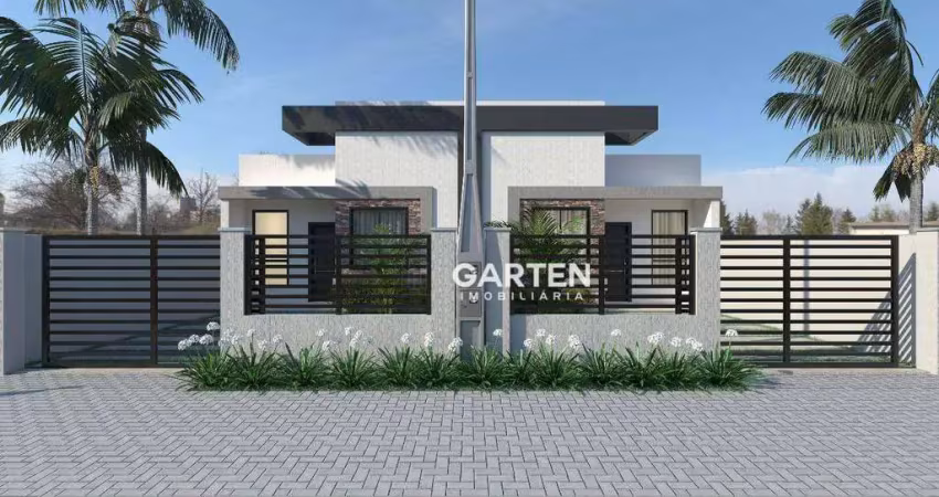 Casa com 2 dormitórios à , 82 m²  r$ 390.000 - solimar - matinhos/pr