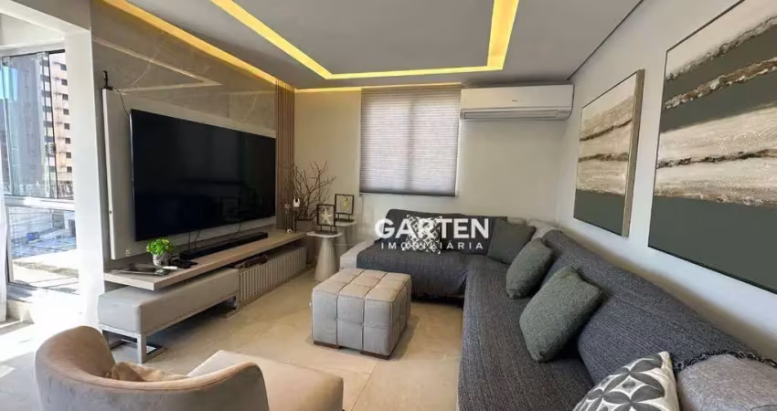 Apartamento com 4 dormitórios à venda, 113 m² por r$ 2.900.000,00 - caiobá - matinhos/pr