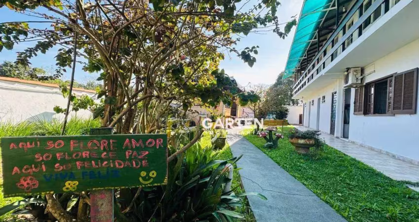 Pousada com 10 dormitórios à venda, 211 m² por r$ 1.100.000,00 - rio da onca - matinhos/pr