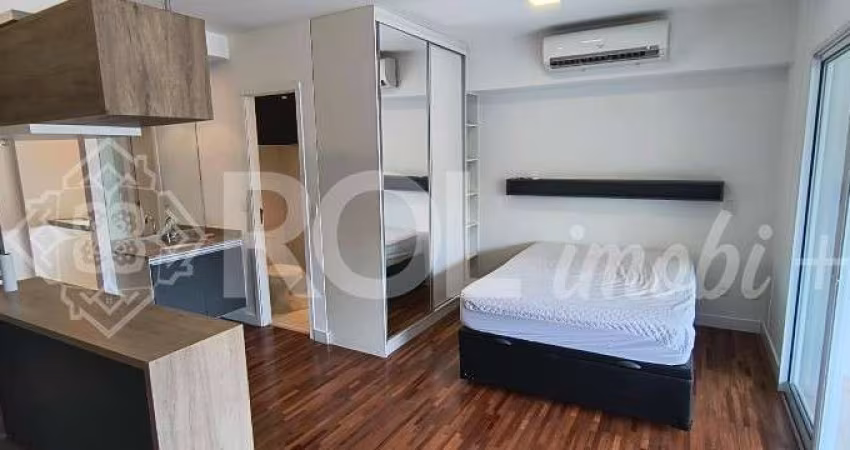 APARTAMENTO MOBILIADO 43 M² - VARANDA - 1 VAGA - METRÔ HIGIENÓPOLIS - LOCAÇÃO