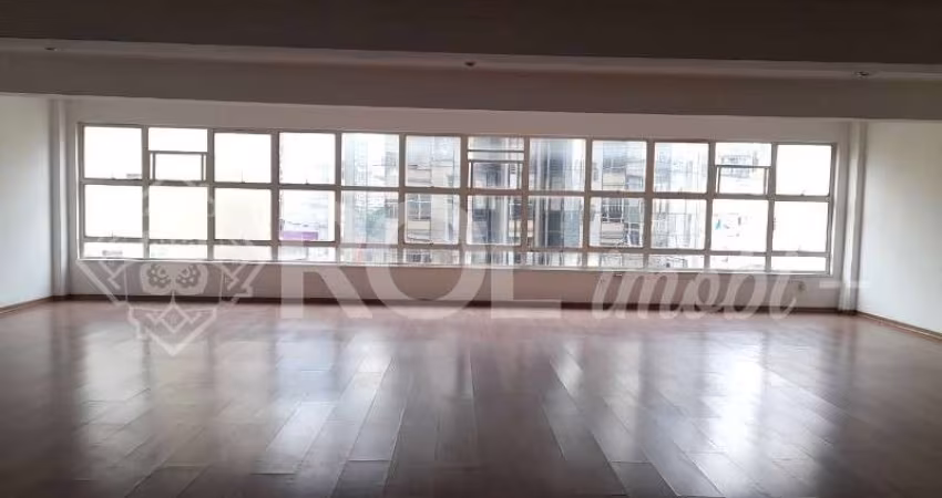 SALA COMERCIAL 140 M² - VÃO LIVRE - SEM VAGA - METRÔ REPÚBLICA - LOCAÇÃO
