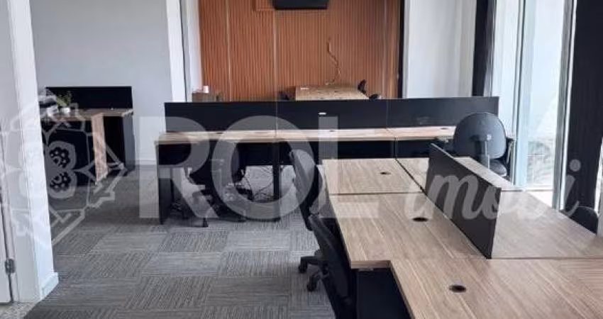 CONJUNTO COMERCIAL TOTALMENTE MOBILIADO 120 M² COM VARANDA - 4 VAGA - SANTANA - VENDA