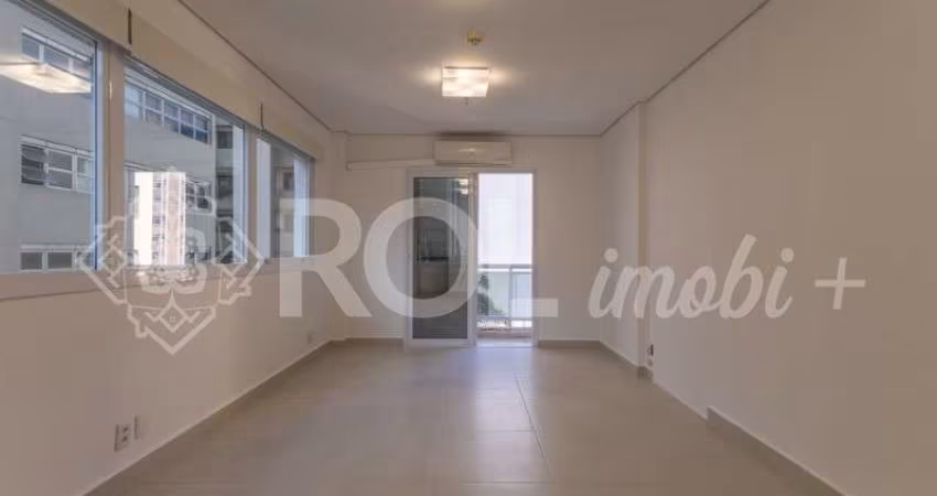 CONJUNTO COMERCIAL COM VARANDA - 30 M² - VÃO LIVRE - 1 VAGA - PAMPLONA - LOCAÇÃO