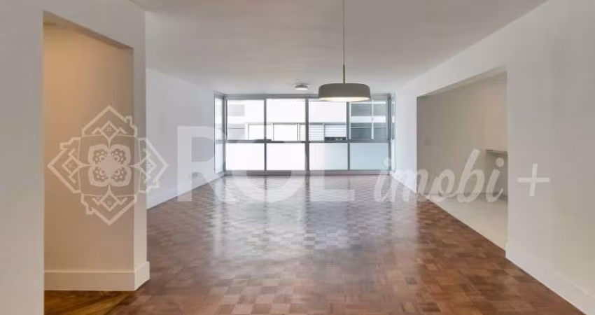 Apartamento em Higienópolis: 3 Quartos, 2 Suítes, 2 Salas, 5 Banheiros, 2 Vagas e 167 m² - São Paulo-SP.