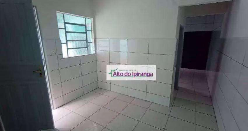 Casa com 1 dormitório para alugar, 40 m² por r$ 945,00/mês - canhema - diadema/sp