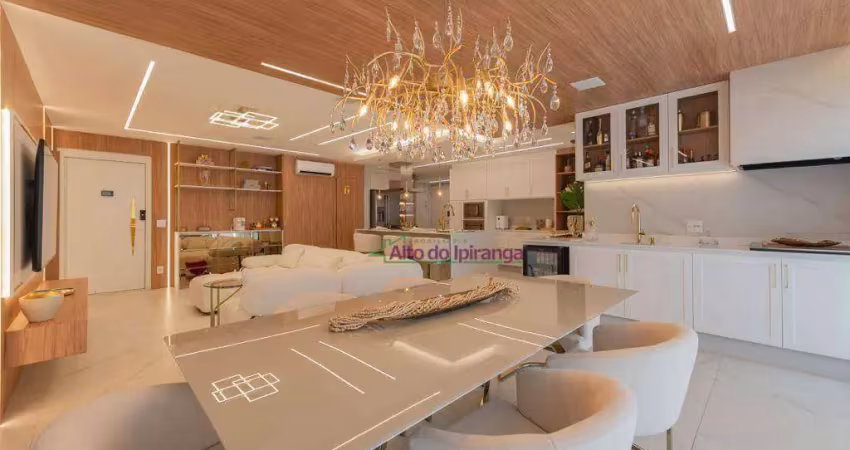 Apartamento com 4 dormitórios à venda, 160 m² por r$ 3.200.000,00 - ipiranga - são paulo/sp