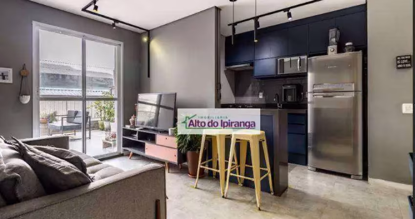 Apartamento garden com 2 dormitórios à venda, 123 m² por r$ 775.000,00 - mooca - são paulo/sp