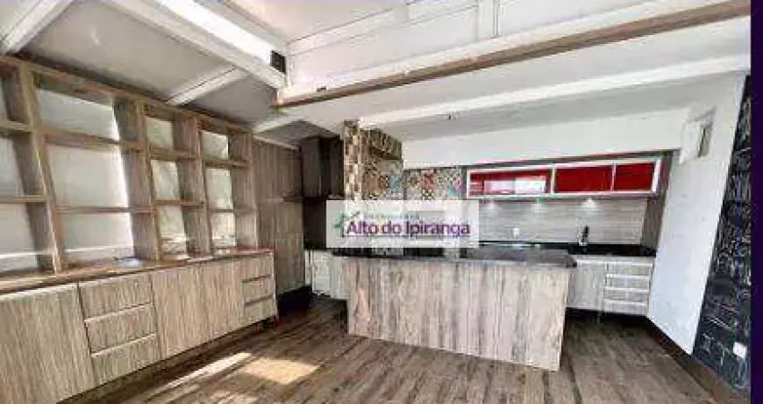 Cobertura com 4 dormitórios à venda, 202 m² por r$ 1.750.000,00 - vila gumercindo - são paulo/sp