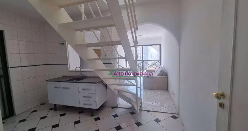 Cobertura com 2 dormitórios, 108 m² - venda por r$ 950.000,00 ou aluguel por r$ 4.760,00/mês - vila gumercindo - são paulo/sp