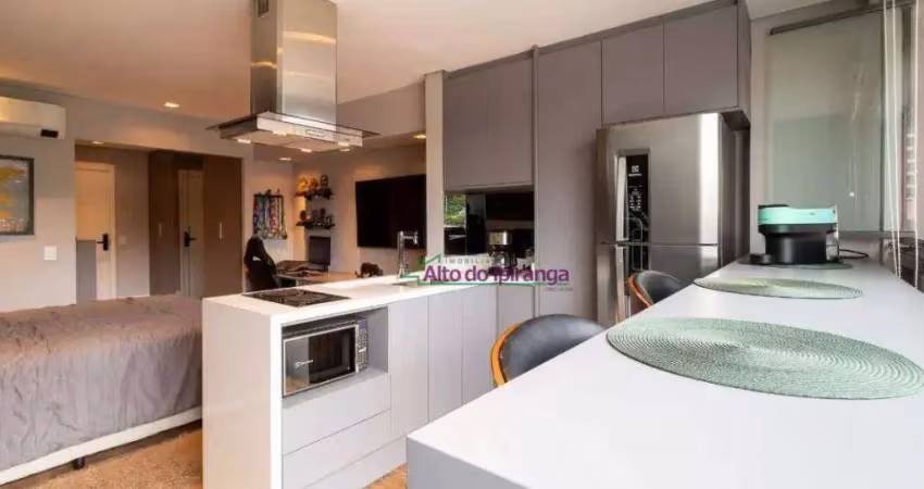 Apartamento com 1 dormitório à venda, 33 m² por r$ 545.000,00 - mirandópolis - são paulo/sp