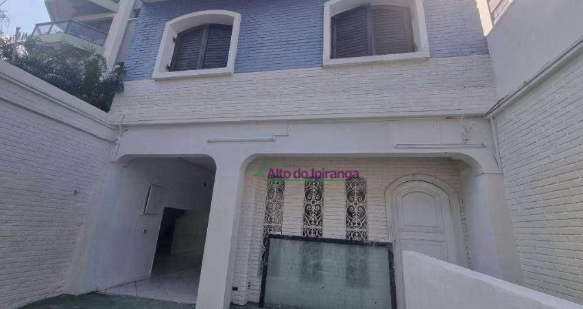 Sobrado, 340 m² - venda por R$ 2.000.000,00 ou aluguel por R$ 14.100,00/mês - Ipiranga - São Paulo/SP