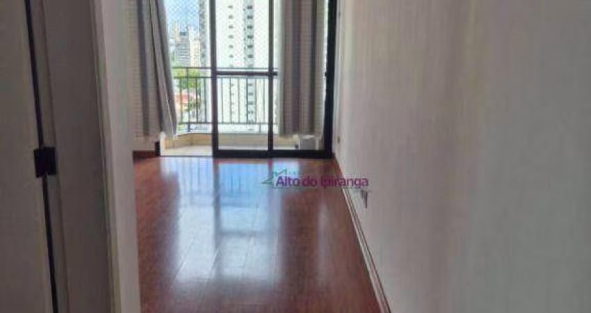 Apartamento com 2 dormitórios para alugar, 58 m² por R$ 4.082,57/mês - Chácara Inglesa - São Paulo/SP