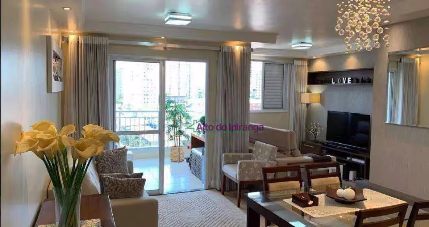 Apartamento com 3 dormitórios à venda, 70 m² por r$ 657.500,00 - vila das mercês - são paulo/sp