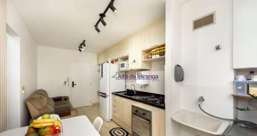 Apartamento com 2 dormitórios à venda, 37 m² por R$ 295.000,00 - Sacomã - São Paulo/SP