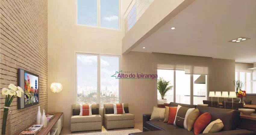 Apartamento Duplex com 2 dormitórios à venda, 85 m² por R$ 1.100.000,00 - Ipiranga - São Paulo/SP