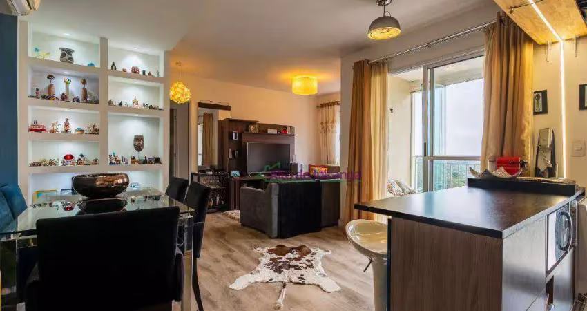 Apartamento com 2 dormitórios à venda, 53 m² por r$ 435.000,00 - jardim celeste - são paulo/sp