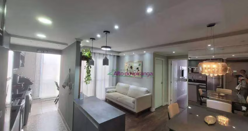 Apartamento com 2 dormitórios à venda, 70 m² por r$ 635.000,00 - ipiranga - são paulo/sp
