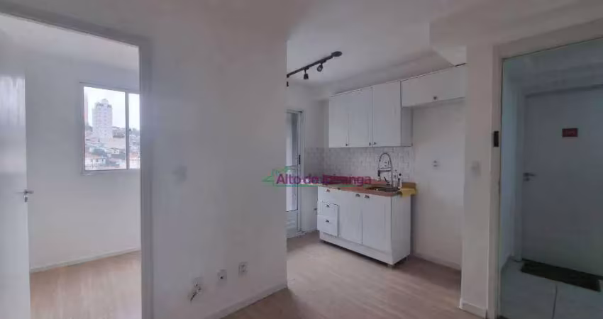 Apartamento com 2 dormitórios à venda, 31 m² por r$ 270.000,00 - vila monumento - são paulo/sp