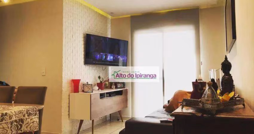 Apartamento com 3 dormitórios à venda, 63 m² por r$ 390.000,00 - sacomã - são paulo/sp