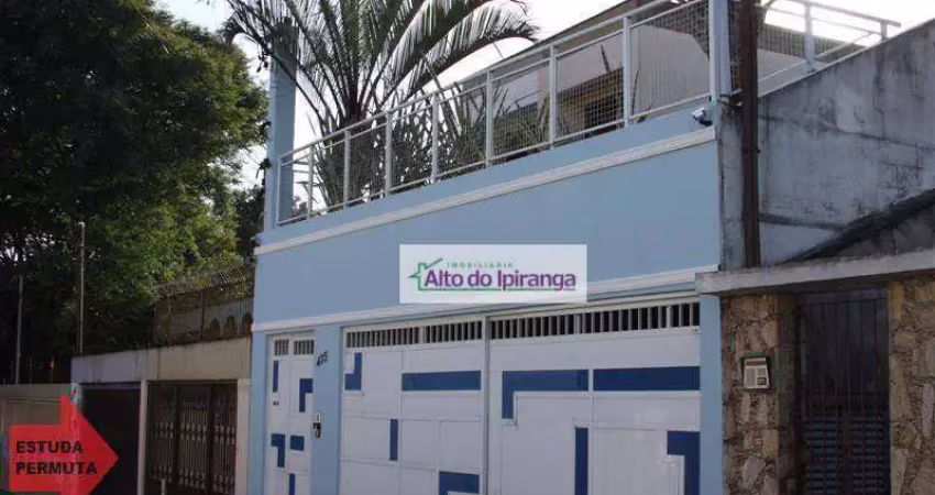 Sobrado com 4 dormitórios, 650 m² - venda por r$ 4.700.000,00 ou aluguel por r$ 22.968,04/mês - jardim da saúde - são paulo/sp