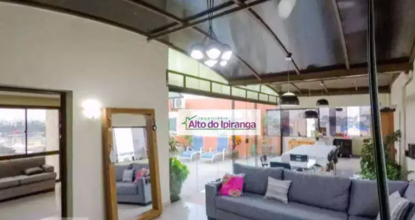 Cobertura duplex  com 3 dormitórios à venda, 384 m²  - vila são josé (ipiranga) - são paulo/sp