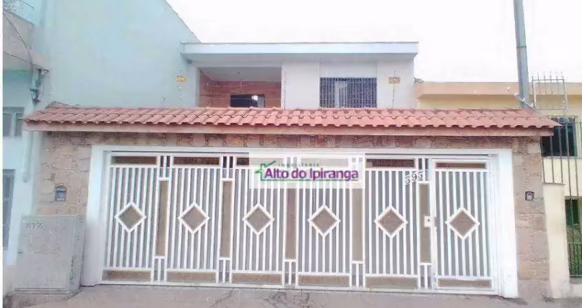 Sobrado com 4 dormitórios à venda, 192 m² - ipiranga - são paulo/sp