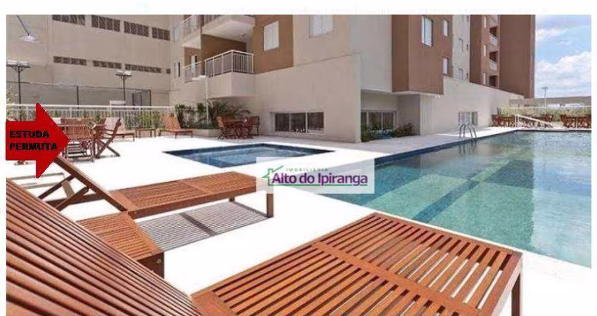Apartamento com 2 dormitórios à venda, 50 m²- Vila das Mercês - São Paulo/SP