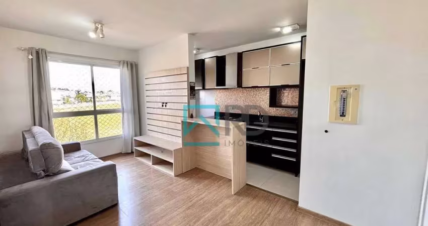 Apartamento com 2 dormitórios para alugar, 47 m² por r$ 2.608/mês - cidade industrial - curitiba/pr